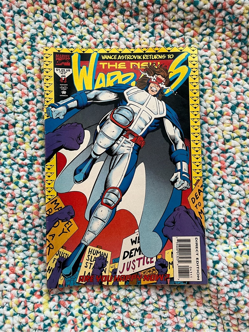 Marvel Comics #43 Jan 1994 The New Warriors comic book